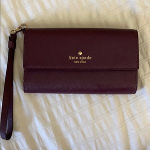 Kate Spade Phone and Wallet Wristlet
